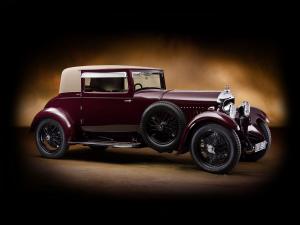 Bentley 4&frac12;-Litre Flexible Coupe by Harrison 1928 года